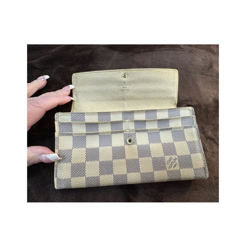 Louis Vuitton Damien Azur Zippy wallet - Picture 7 of 14